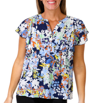 Thumbnail 1: NAVY FLORAL