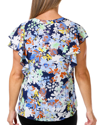 Thumbnail 2: NAVY FLORAL