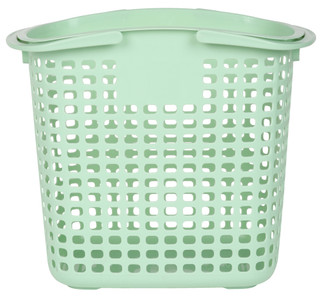 Thumbnail 2: Lifestyle Laundry Basket with Handles 