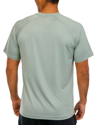 Thumbnail 2: Reebok Reebok Mens Active Short Sleeve Sonic Bolt Raglan T-Shirt 