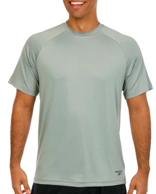 Thumbnail 1: Reebok Reebok Mens Active Short Sleeve Sonic Bolt Raglan T-Shirt 