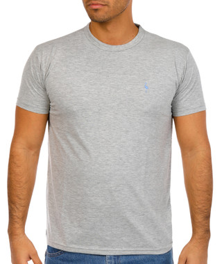 Thumbnail 1: TAILORBYRD Tailorbyrd Mens Short Sleeve Embroidered Flamingo T-Shirt 