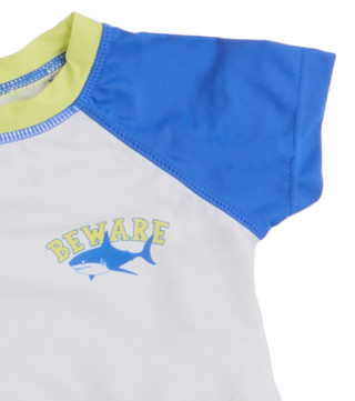 Thumbnail 2: BCOOL Bcool Toddler Boys 3 Pc Shark Swim Trunks Set 