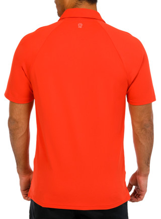 Thumbnail 2: Wrangler ATG Wrangler ATG Mens Techno Knit Solid Short Sleeve Polo Shirt 