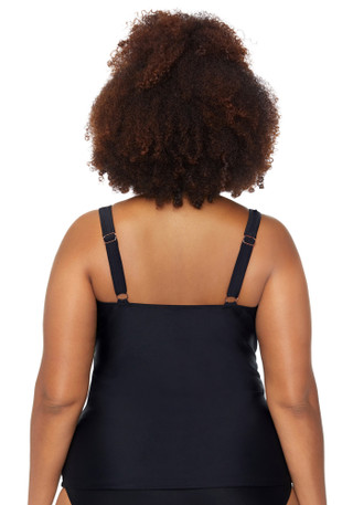 Thumbnail 2: RAISINS Raisins Plus Sasha Tankini Top 
