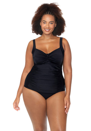 Thumbnail 4: RAISINS Raisins Plus Sasha Tankini Top 