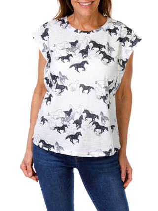 Thumbnail 1: Horse Print