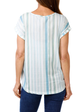 Thumbnail 2: Blue/Green/White Stripe