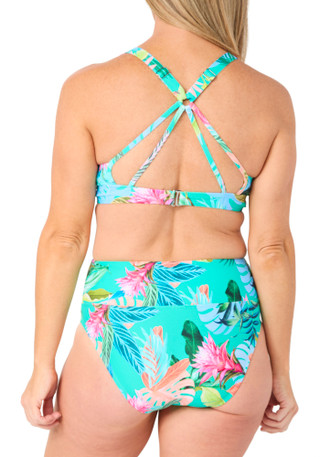 Thumbnail 3: N BY NEXT N By Next Womens Panama Garden Sports Bra Swim Top 