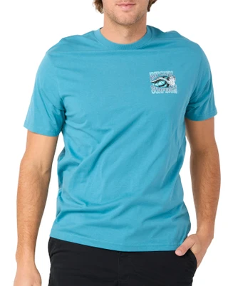 Thumbnail 1: Rip Curl Rip Curl Mens Short Sleeve Surf Screen Print Tee 