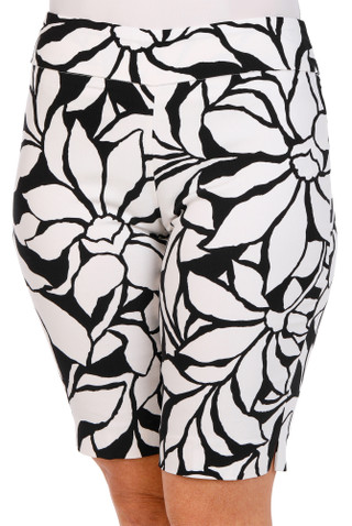Thumbnail 4: Zac & Rachel Zac & Rachel Petite Printed Bermuda Shorts 