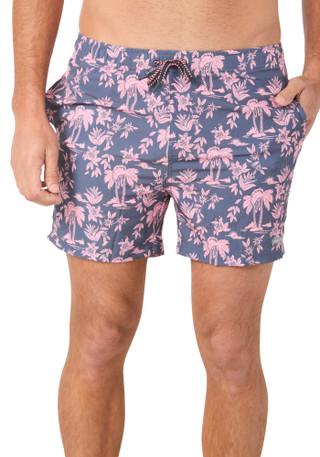 Thumbnail 1: In Gear In Gear Mens Palm Tree Swim Trunks 