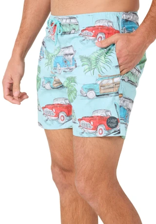 Thumbnail 3: Psycho Tuna Pyscho Tuna Mens Car Swim Trunks 