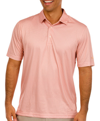 Thumbnail 1: GREG NORMAN Greg Norman Mens Geo Phases Golf Polo Shirt 
