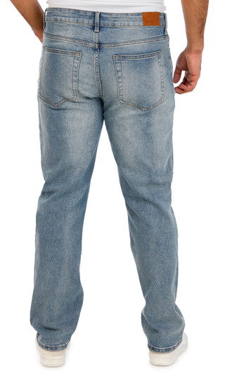 Thumbnail 2: FLAG & ANTHEM Mens Straight Denim Jeans 
