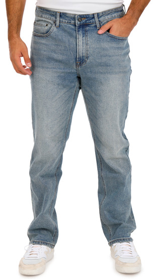 Thumbnail 1: FLAG & ANTHEM Mens Straight Denim Jeans 