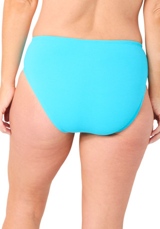 Thumbnail 4: Into The Bleu Into The Bleu Womens Banded Midster Bikini Bottoms 