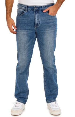 Thumbnail 1: FLAG & ANTHEM Mens Straight Denim Jeans 