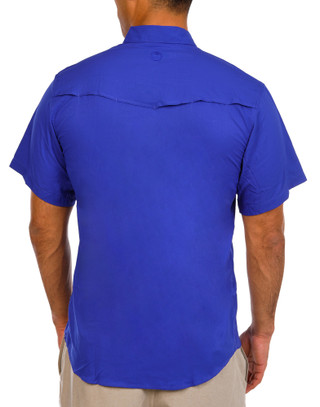 Thumbnail 2: Hooey Hooey Mens Short Sleeve Solid Pearl Snap Button Down 