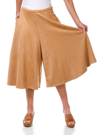 Thumbnail 3: TED BAKER Ted Baker Womens Wide Leg Faux Suede Culottes 