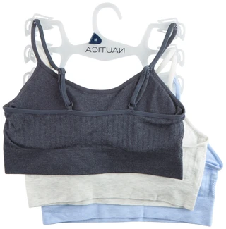 Thumbnail 2: Nautica Nautica Womens 3 Pk Lounge Wireless Bras 