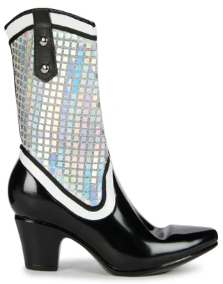 Thumbnail 3: Wild Eye Designs Wild Eye Designs Disco Cowboy Boot Wine Bottle Holder 