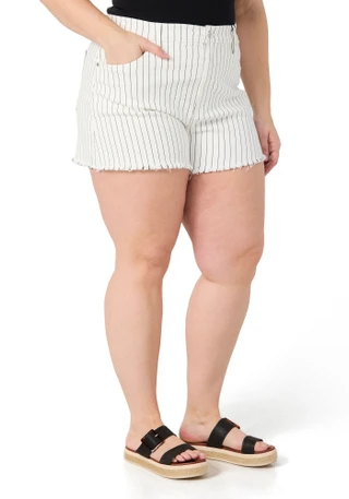 Thumbnail 3: Liverpool Liverpool Plus Christine Striped Shorts 