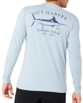 Thumbnail 2: Guy Harvey Guy Harvey Mens Marlin Performance Tee 