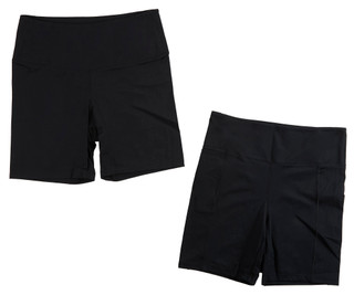 Thumbnail 1: Danskin Danskin Womens 2 Pk Bike Shorts Set 