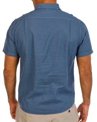 Thumbnail 2: Tailor Vintage Tailor Vintage Mens Short Sleeve Linen Button Down Shirt 