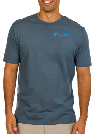 Thumbnail 3: COSTA Costa Mens Classic Marlin Emblem T-Shirt 