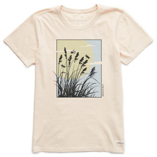 Thumbnail 1: Life is Good Life is Good Womens Cattail Sunset Short Sleeve Crusher Tee 