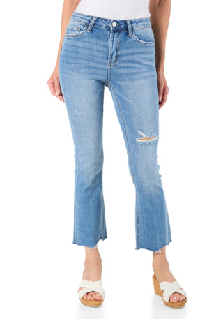 Thumbnail 1: Flying Monkey Juniors Distressed Skinny Jeans 