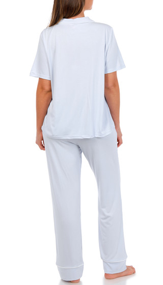 Thumbnail 3: Como Women's 2 Pc Pajama Pants Set 