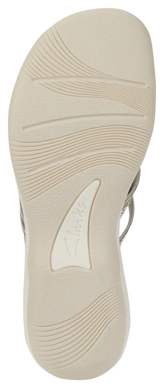 Thumbnail 4: Clarks Clarks Womens Cloudsteppers Breeze Gem Flip Flop Sandals 