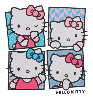 Thumbnail 3: Hello Kitty Big Girls Short Sleeve Top 