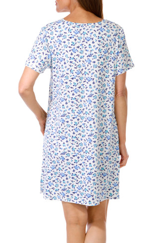 Thumbnail 4: Carole Hochman Carole Hochman Womens Print Sleepshirt Nightgown 