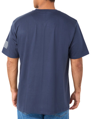 Thumbnail 2: . Buckhorn River Mens Short Sleeve 2nd Amendment Flag T-Shirt 