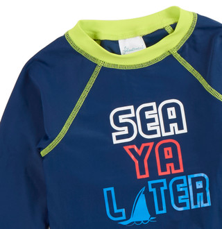 Thumbnail 3: Floatimini Floatimini Little Boys 2 Pc Sea Ya Later Swimsuit 