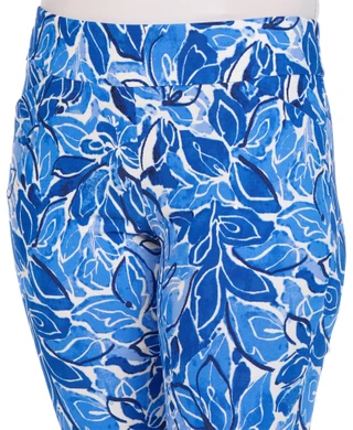 Thumbnail 4: Coral Bay Coral Bay Petite Tropical Floral Print Capris 