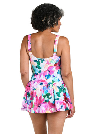 Thumbnail 2: Maxine of Hollywood Maxine of Hollywood Womens Empire Swimdress 