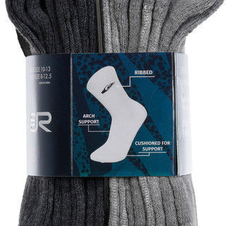 Thumbnail 3: Quiksilver Mens 8 Pk Half Cushioned Crew Socks 
