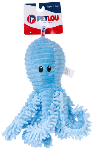 Thumbnail 1: Petlou Petlou 14 in Blue Bay Octopus Pet Toy 