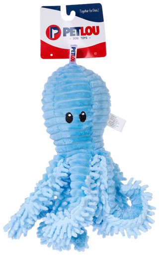 Thumbnail 2: Petlou Petlou 14 in Blue Bay Octopus Pet Toy 