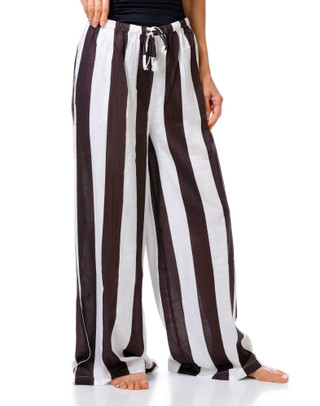 Thumbnail 1: Brown/White Stripe