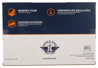 Thumbnail 2: Dockers Dockers Mens Jersey Quilted Clog Memory Foam Slippers 
