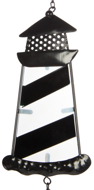 Thumbnail 4: JD YEATTS JD Yeatts 29 in Striped Lighhouse Wind Chime 