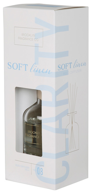 Thumbnail 2: BROOKLYN FRAGRANCE Brooklyn Fragrance Co. Soft Linen Reed Diffuser 