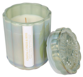 Thumbnail 1: EAST WEST East West 10.58 oz Coastal Cypress & Moss Artisan Candle 