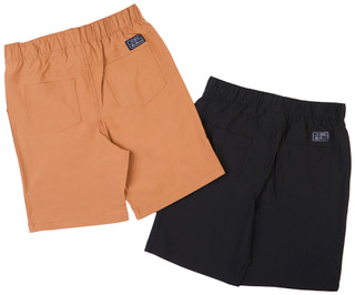 Thumbnail 2: Ben Sherman Ben Sherman Little Boys 2 Pk Solid Color Hybrid Shorts Set 
